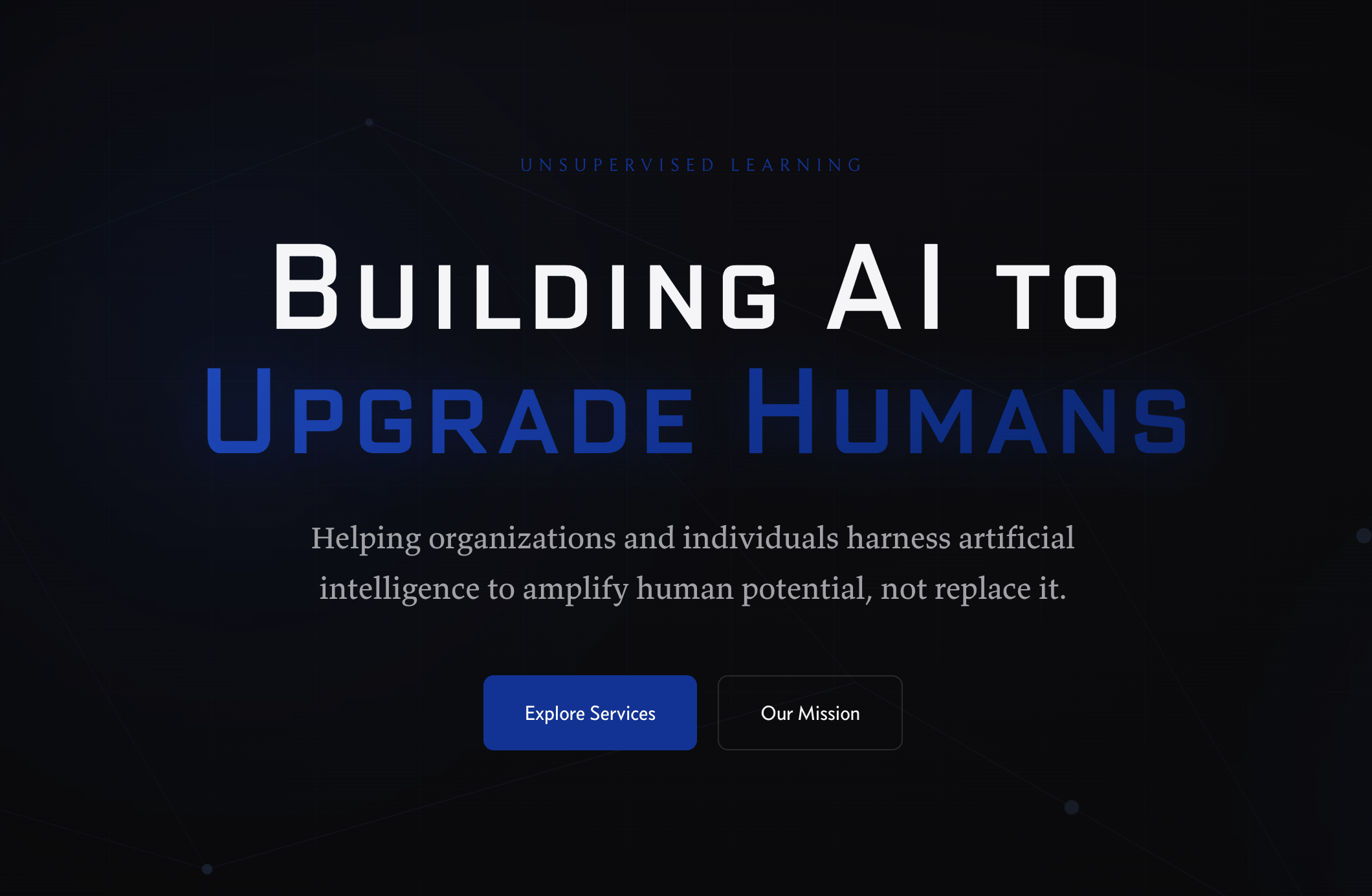 Unsupervised Learning